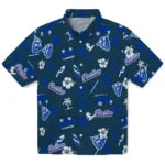 Georgia State Panthers Hawaiian Shirt - Beach Vibe | Hula Hawaiian Shirts