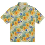 Georgia State Panthers Hawaiian Shirt - Hibiscus Mood | Hula Hawaiian Shirts