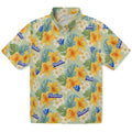 Georgia State Panthers Hawaiian Shirt - Hibiscus Mood | Hula Hawaiian Shirts