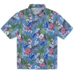 Georgia State Panthers Hawaiian Shirt - Pineapple Bouquet | Hula Hawaiian Shirts