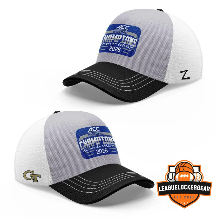 Georgia Tech Baseball 2026 ACC Baseball Championship T-Shirt - LeagueLockerGear