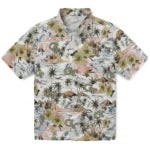 Georgia Tech Yellow Jackets Hawaiian Shirt - Hibiscus Seaside | Hula Hawaiian Shirts