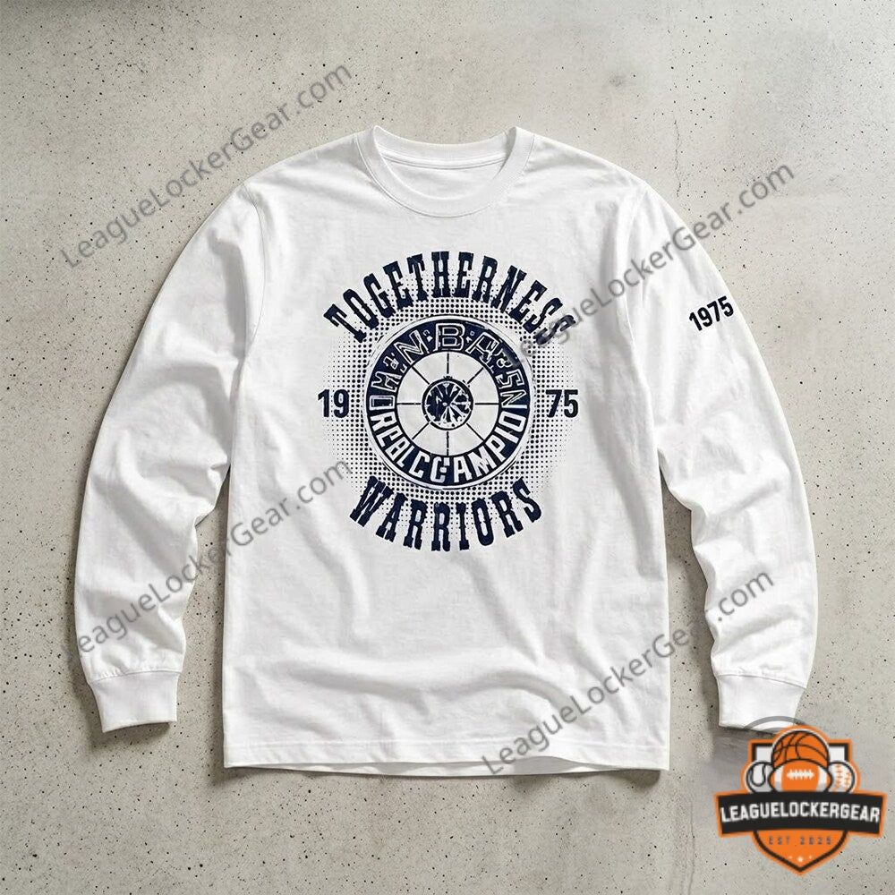 Golden State Warriors 1975 NBA Champion Long Sleeve T-Shirt - LeagueLockerGear