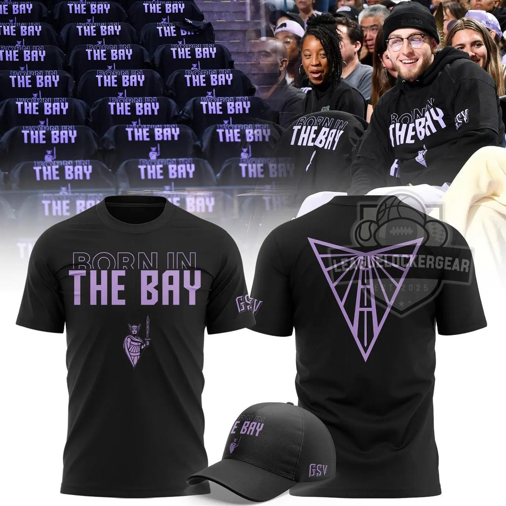Golden State Valkyries 2026 Born in The Bay T-Shirt - LeagueLockerGear