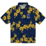 Golden State Warriors Hawaiian Shirt - 50th State Flower | Hula Hawaiian Shirts