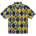 Golden State Warriors Hawaiian Shirt - Golfing Plaid | Hula Hawaiian Shirts