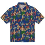 Golden State Warriors Hawaiian Shirt - Hawaiian Girls Design | Hula Hawaiian Shirts