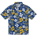 Golden State Warriors Hawaiian Shirt - Hibiscus Flower Design | Hula Hawaiian Shirts