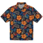 Golden State Warriors Hawaiian Shirt - Hibiscus Foliage | Hula Hawaiian Shirts
