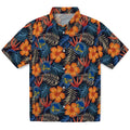 Golden State Warriors Hawaiian Shirt - Hibiscus Foliage | Hula Hawaiian Shirts