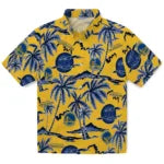 Golden State Warriors Hawaiian Shirt - Palm Sunset | Hula Hawaiian Shirts