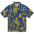 Golden State Warriors Hawaiian Shirt - Turtle Lines | Hula Hawaiian Shirts