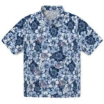 Gonzaga Bulldogs Hawaiian Shirt - Hibiscus Blooms | Hula Hawaiian Shirts