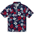 Gonzaga Bulldogs Hawaiian Shirt - Hibiscus Flower Design | Hula Hawaiian Shirts
