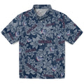 Gonzaga Bulldogs Hawaiian Shirt - Hibiscus Oasis | Hula Hawaiian Shirts