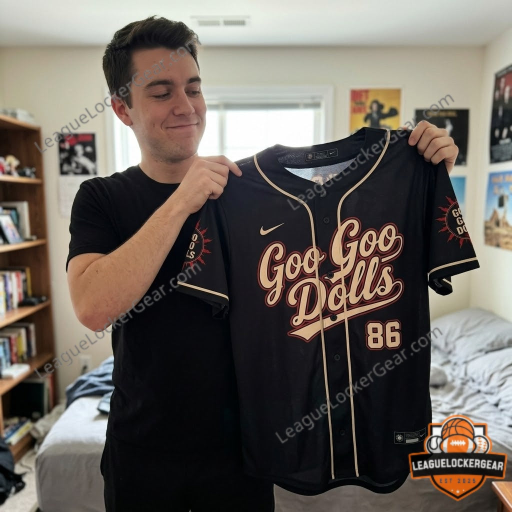 Goo Goo Dolls Summer Tour 2026 Neon Trees Baseball Jersey - LeagueLockerGear