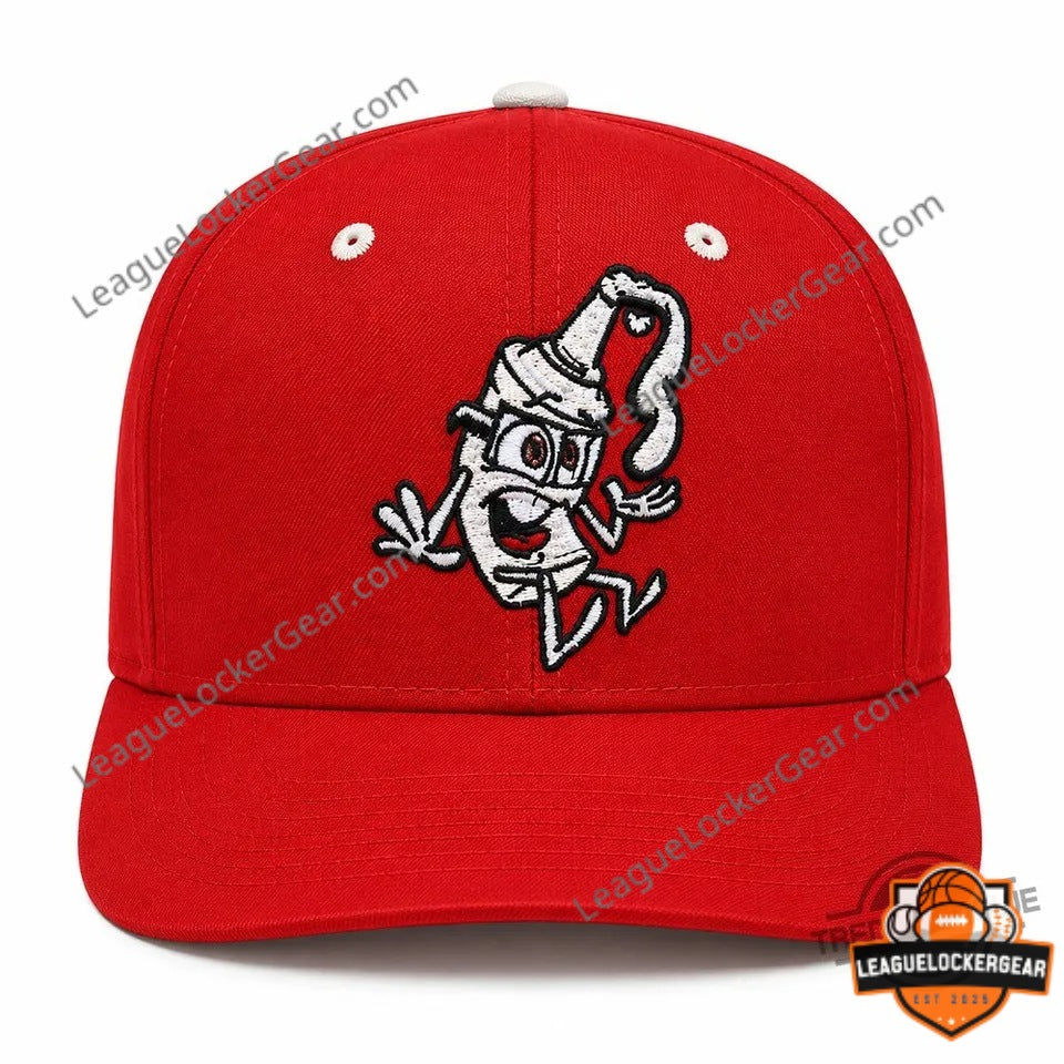 Rocket City Trash Pandas White Sauce Hat Cap - LeagueLockerGear