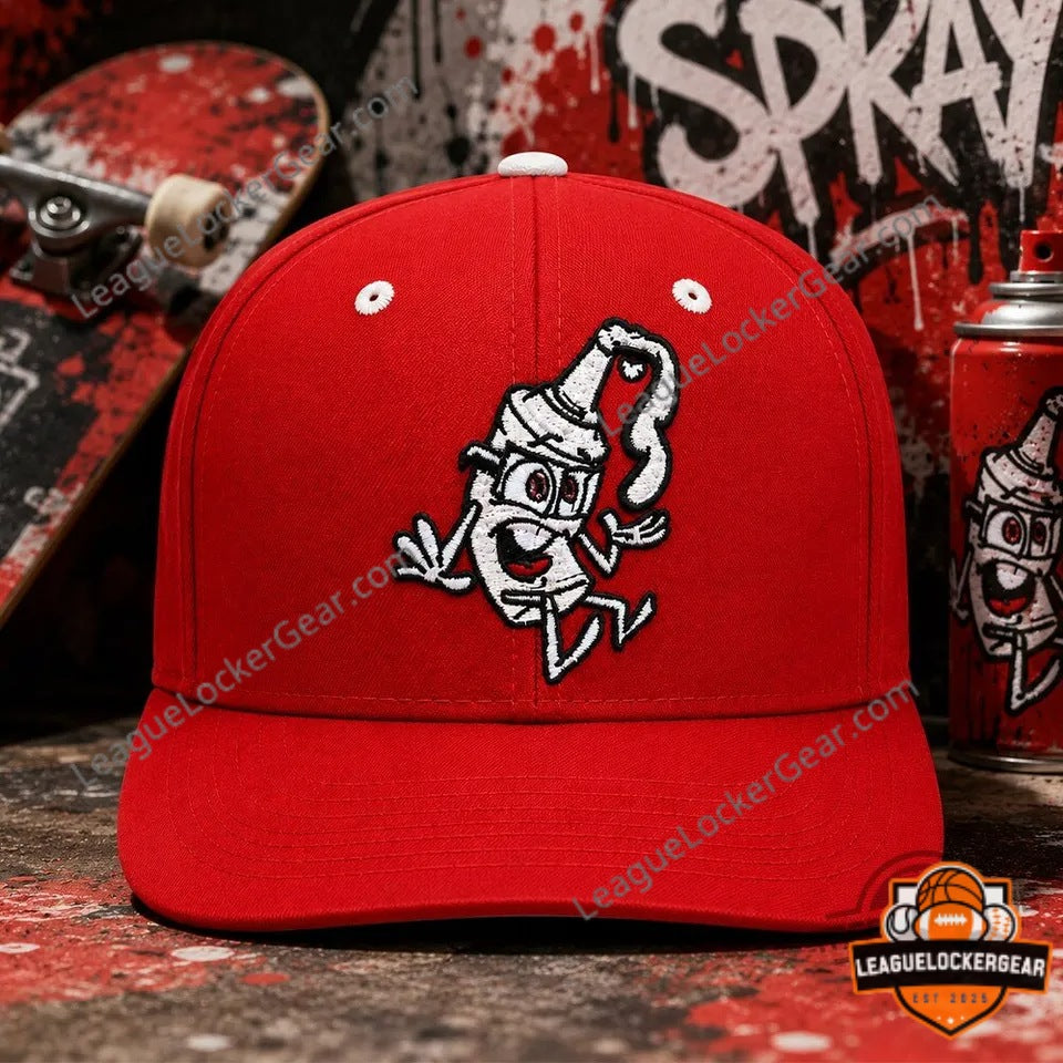 Rocket City Trash Pandas White Sauce Hat Cap - LeagueLockerGear