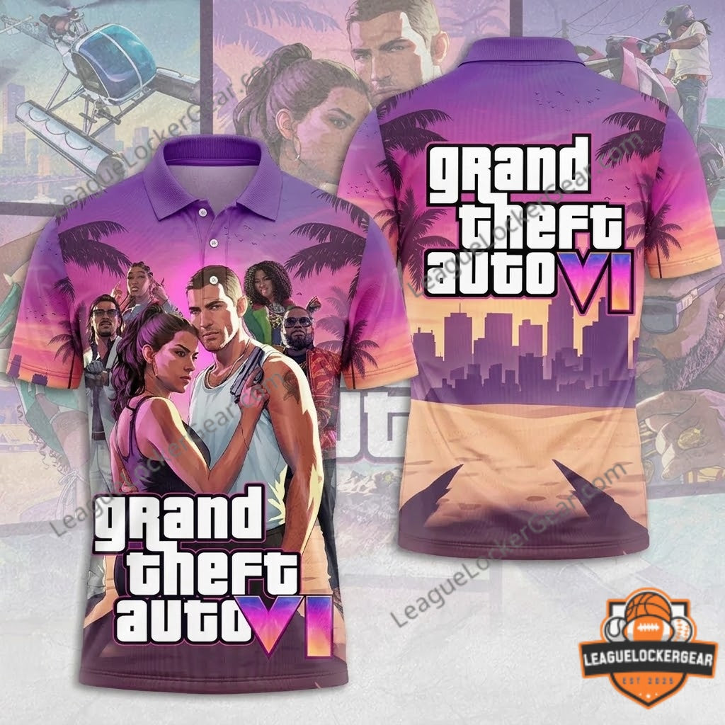 Grand Theft Auto VI Vice City Shirt - LeagueLockerGear