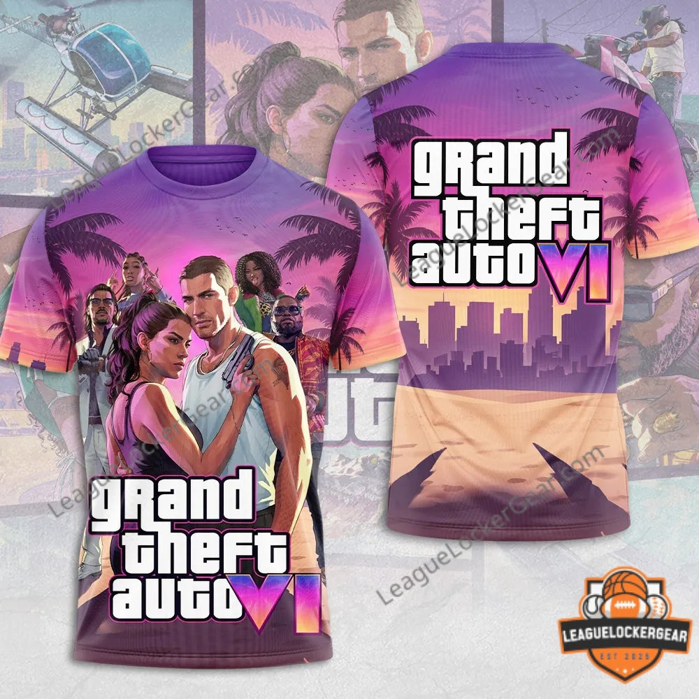 Grand Theft Auto VI Vice City Shirt - LeagueLockerGear