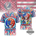 Grateful Dead Make America Grateful Again America 250th Anniversary T-Shirt - LeagueLockerGear