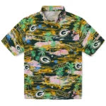 Green Bay Packers Hawaiian Shirt - Hawaii Island | Hula Hawaiian Shirts