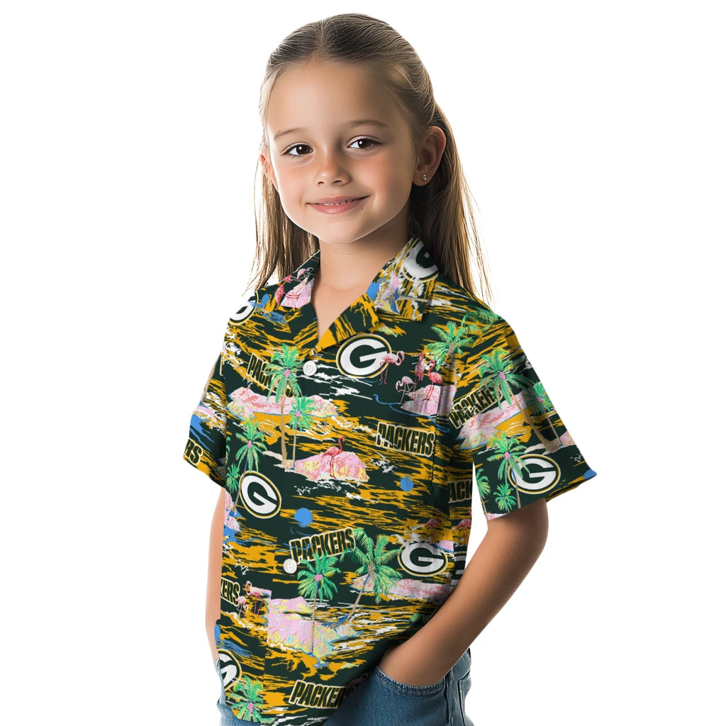 Green Bay Packers Hawaiian Shirt - Hawaii Island | Hula Hawaiian Shirts