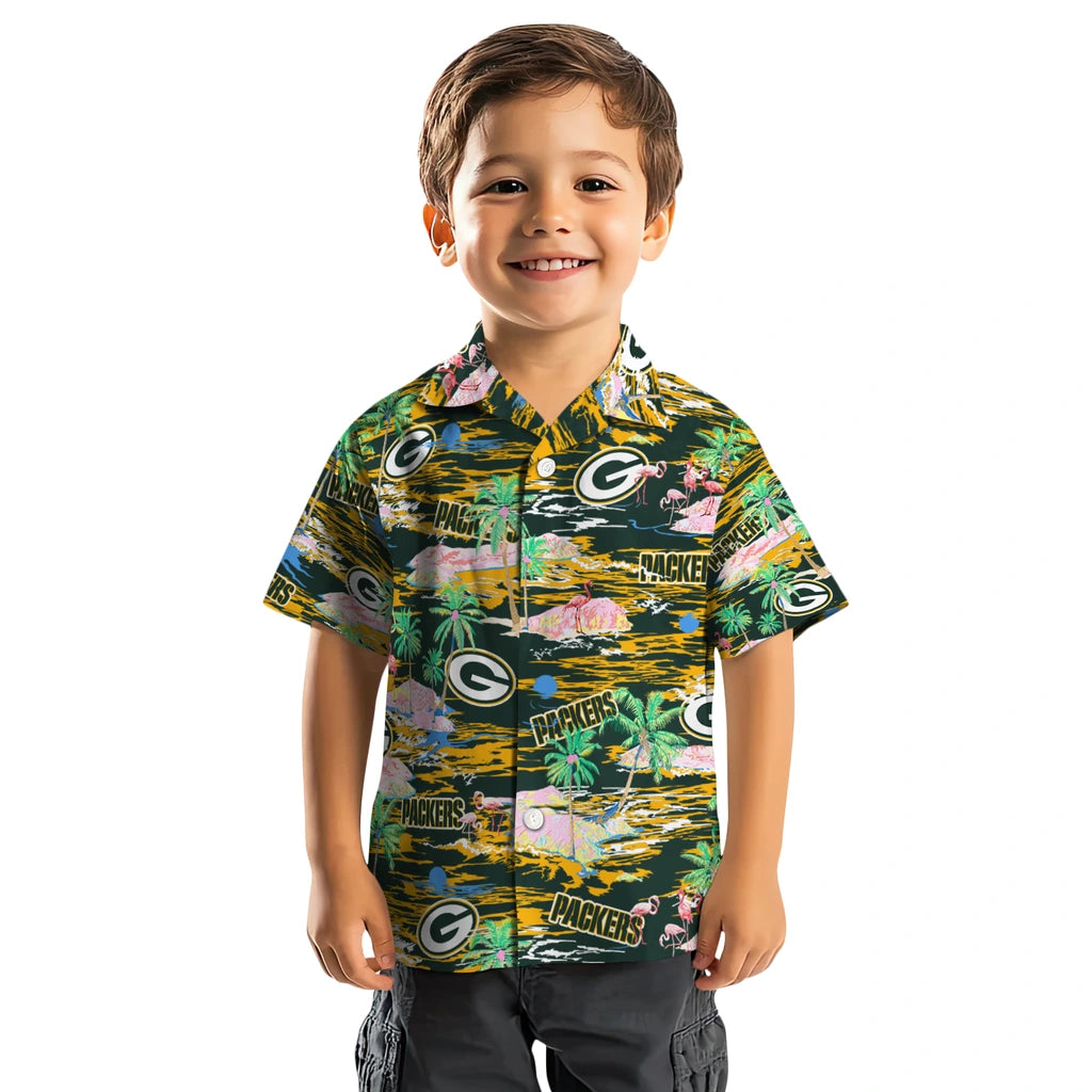 Green Bay Packers Hawaiian Shirt - Hawaii Island | Hula Hawaiian Shirts