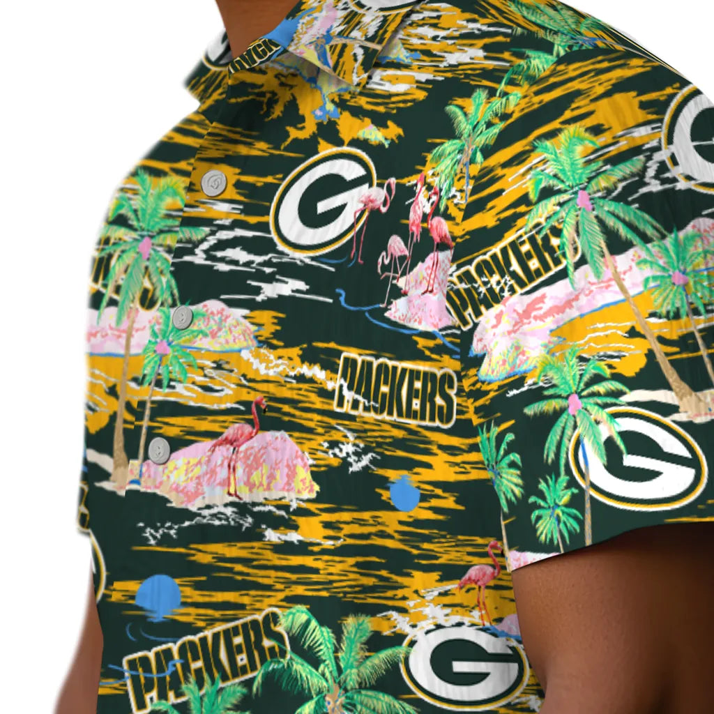 Green Bay Packers Hawaiian Shirt - Hawaii Island | Hula Hawaiian Shirts