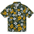 Green Bay Packers Hawaiian Shirt - Hibiscus Flower Design | Hula Hawaiian Shirts