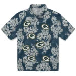 Green Bay Packers Hawaiian Shirt - Hibiscus Flowers | Hula Hawaiian Shirts