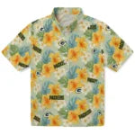 Green Bay Packers Hawaiian Shirt - Hibiscus Mood | Hula Hawaiian Shirts