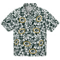 Green Bay Packers Hawaiian Shirt - Hibiscus Motif | Hula Hawaiian Shirts