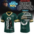 Green Bay Packers Luke Combs My Kinda Saturday Night Tour 2026 Football Jersey - LeagueLockerGear