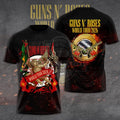 Guns N' Roses World Tour 2026 T-Shirt - LeagueLockerGear
