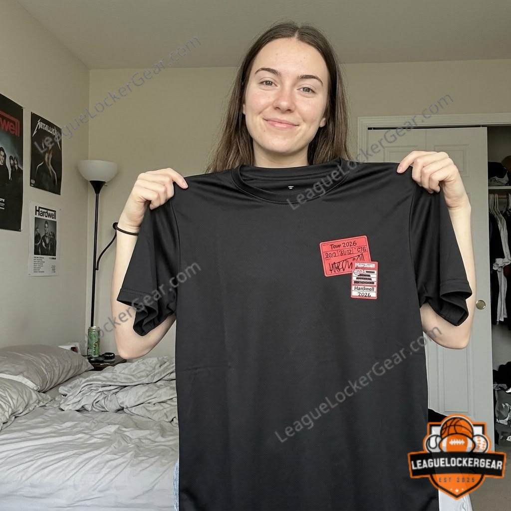 Hardwell Tour 2026 T-Shirt - LeagueLockerGear