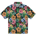 Hawaii Rainbow Warriors Hawaiian Shirt - Brilliant Hibiscus Garden | Hula Hawaiian Shirts