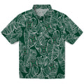 Hawaii Rainbow Warriors Hawaiian Shirt - Leaf Outline | Hula Hawaiian Shirts