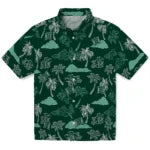 Hawaii Rainbow Warriors Hawaiian Shirt - Palm And Clouds | Hula Hawaiian Shirts