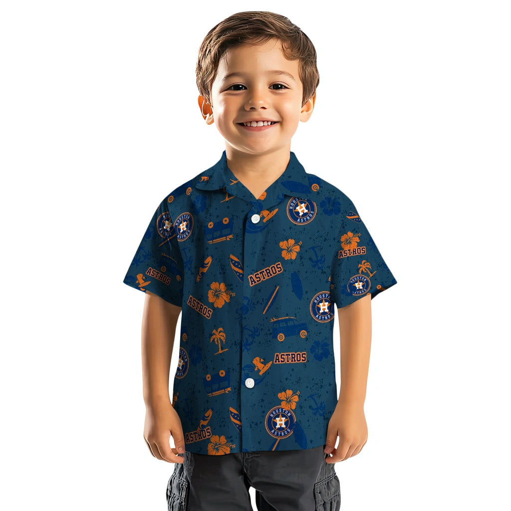 Houston Astros Hawaiian Shirt - Beach Vibe | Hula Hawaiian Shirts