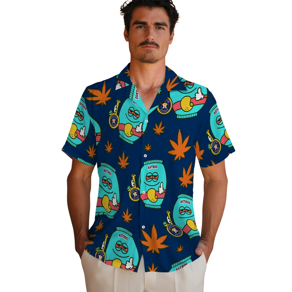 Houston Astros Hawaiian Shirt - Chill Vibe | Hula Hawaiian Shirts