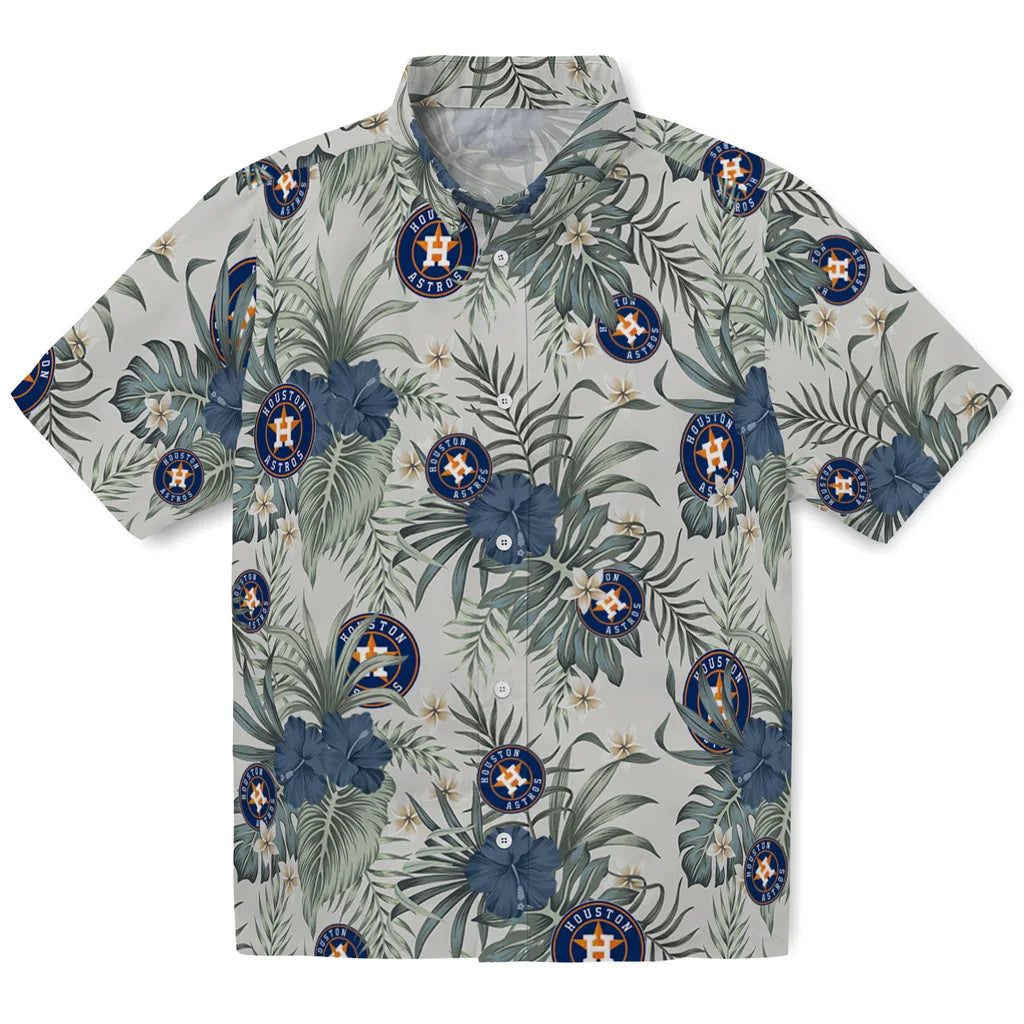 Houston Astros Hawaiian Shirt - Hibiscus Designs | Hula Hawaiian Shirts