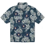 Houston Astros Hawaiian Shirt - Hibiscus Flowers | Hula Hawaiian Shirts
