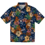 Houston Astros Hawaiian Shirt - Hibiscus Tiki Jungle | Hula Hawaiian Shirts