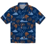 Houston Astros Hawaiian Shirt - Palm And Clouds | Hula Hawaiian Shirts
