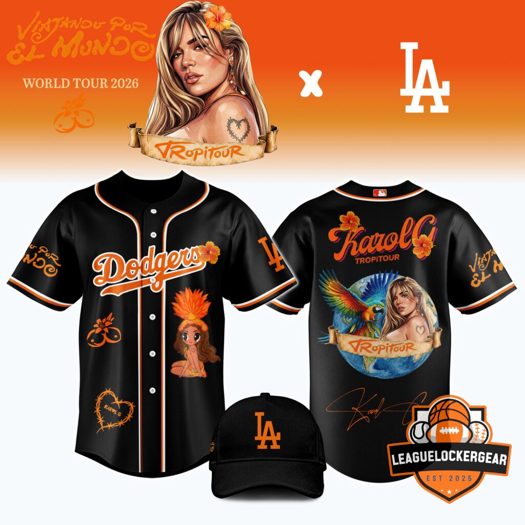 All Team MLB x Karol G Tropitour World Tour 2026 Baseball Jersey - LeagueLockerGear
