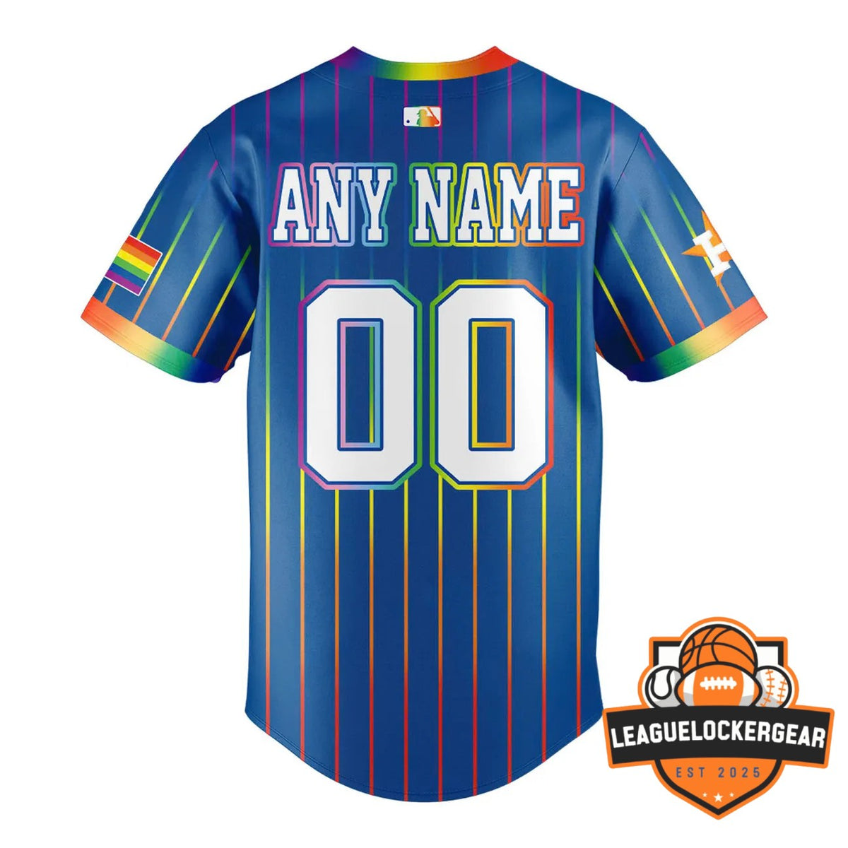 Houston Astros Pride Night Baseball Jersey - LeagueLockerGear