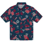 Houston Cougars Hawaiian Shirt - Beach Vibe | Hula Hawaiian Shirts
