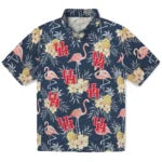 Houston Cougars Hawaiian Shirt - Flamingo Hibiscus | Hula Hawaiian Shirts