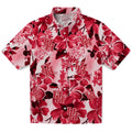 Houston Cougars Hawaiian Shirt - Hibiscus Arrangement | Hula Hawaiian Shirts